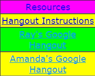 Hangout Link from raytoteach
