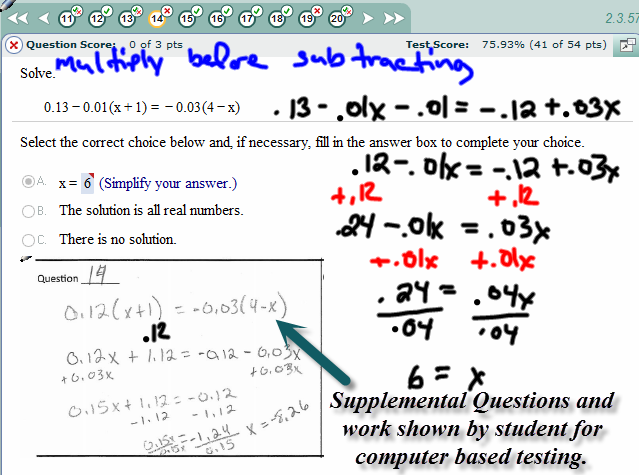 Student feedback image